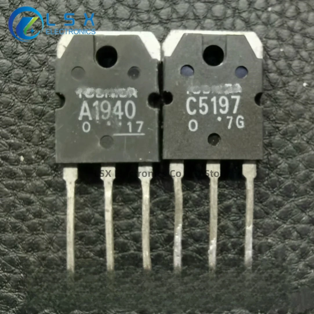 5pairs/10PCS 2SA1940 2SC5197 A1940 C5197 Audio Amplifier Pair Triode Brand New Original Imported