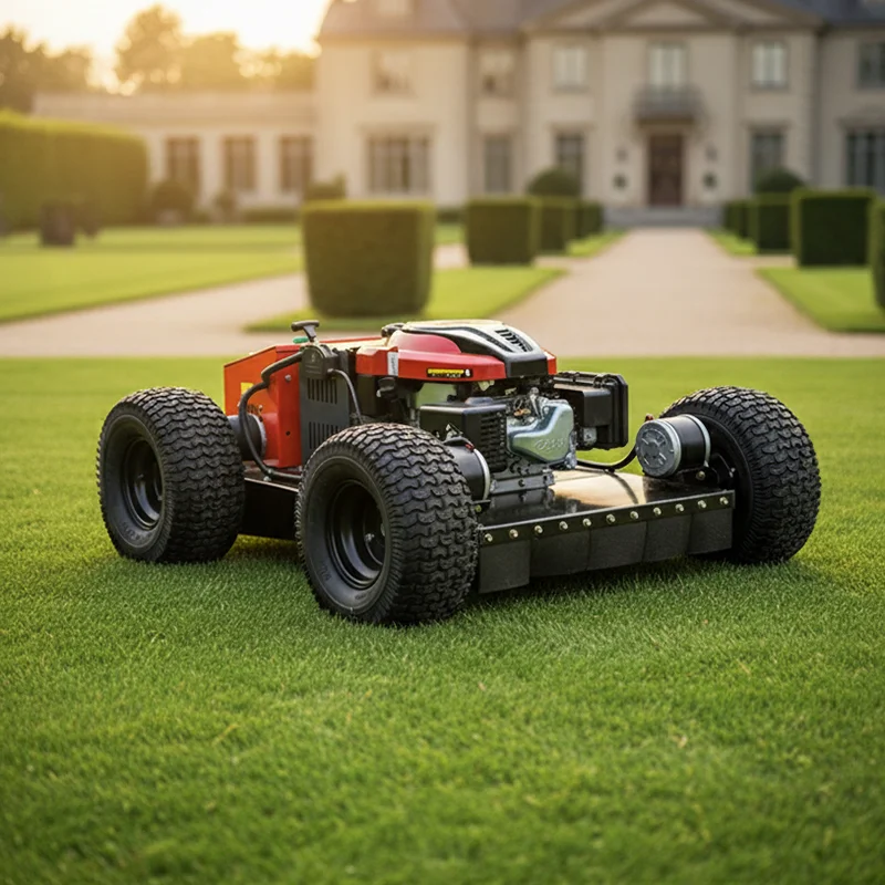 New Arrival Portable Remote Control Professional Robot Lawn Mower for Agriculture and Forestry Garden