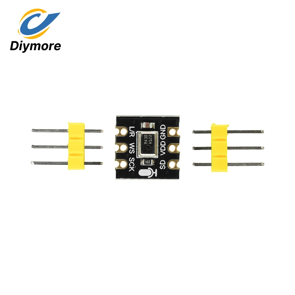 MEMS Sensor Omnidirectional Microphone Module INMP441 Microphone High Precision 24Bit I2S Output MS4030 for ESP32