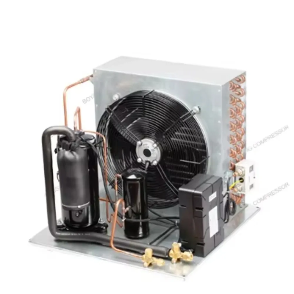 Refrigeration parts r22 r404A cabinet small refrigerator freezer condenser unit evaporator