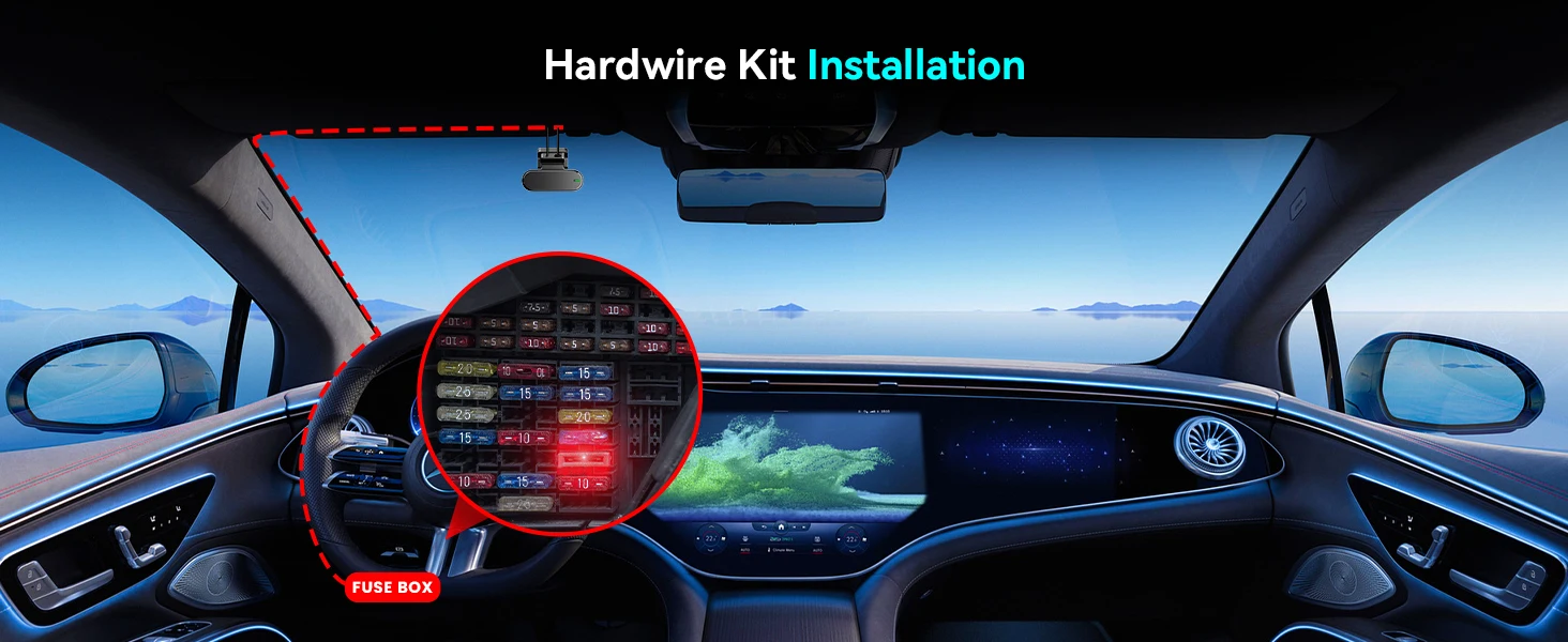 DDPAI Hardwire-Kit für Dashcam Z90/Z60-Serie/Z50Pro/N-Serie Auto-DVR Typ-C-Schnittstelle 24H Parküberwachung – Detail 8