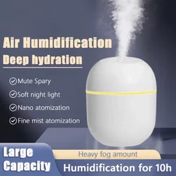 Air Humidifier Aroma Diffuser LED Light Essential Oil Mist Maker High Quality USB Rechargeable Portable Air Purifier For Home