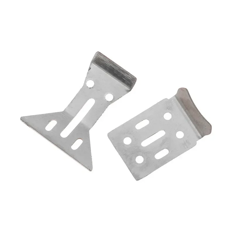 Protetor de chassi de aço inoxidável de corrida, peças de atualização, acessórios para carro crawler 1/24 rc losi micro-b buggy