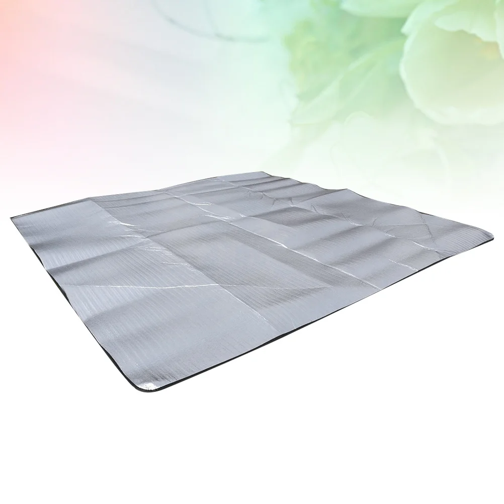 

Moistureproof Picnic Mat 2.5mm 200x120 Aluminum Film Foldable Lightweight Easy Carry Perfect for Family Friends Outdoors