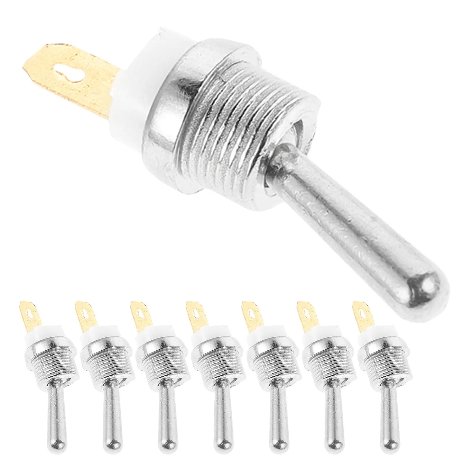 8Pcs Chainsaw Metal Toggle Ignition Kill Switch Repair Kit Saw Replacement Logging Outdoor Power Tool