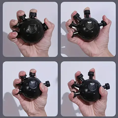 Handgrepp Fingertränare Stärkare Justerbar Kraftträning Hemträningsutrustning Bergsklättring Fingertränare 10 best sales armträning - №4