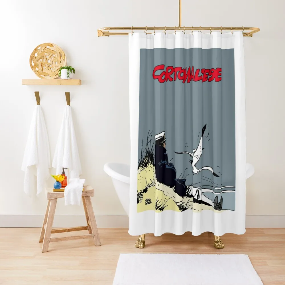 

corto maltese Shower Curtain Accessories For Shower And Services For Bathrooms Bathroom Box Bathroom Deco Curtain