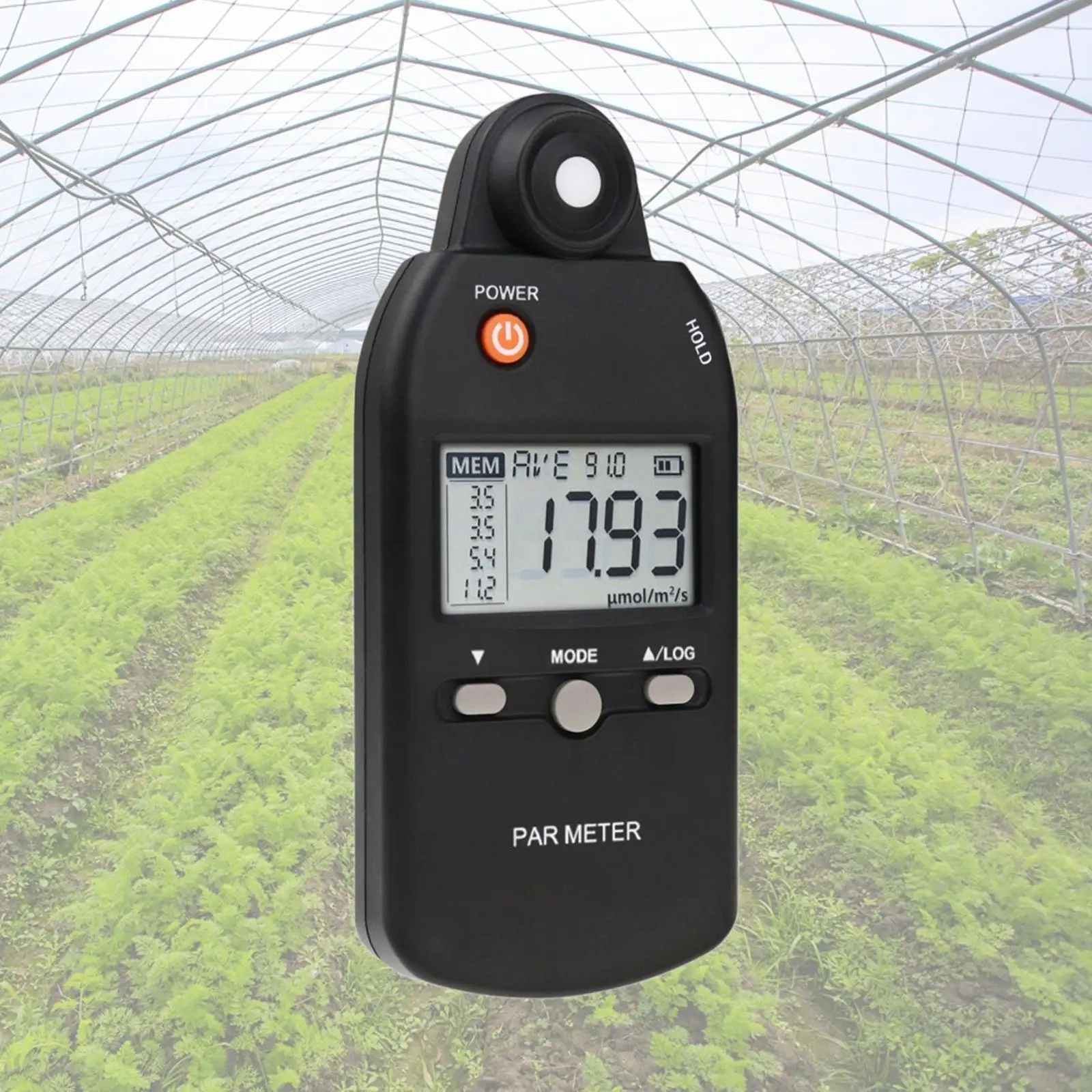 

Portable Par Meter Lux Meter Sturdy Plant Light Meter for Garden Home Farm