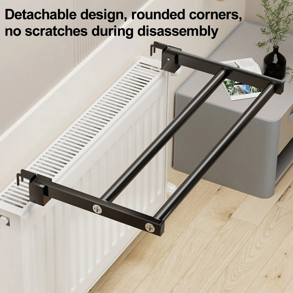 

Stainless Steel Towel Rail Radiator For Heated Towel Radiator Rail Bath Hook Holder Clothes Hanger Bathroom Drying Towel Holders