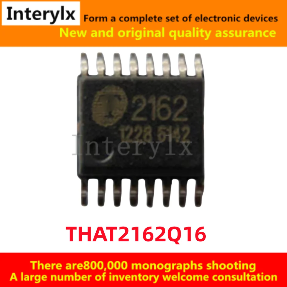 1-10Pcs/Lot THAT 2162 QSOP-16 2162Q16-U THAT216216-U THAT2162 2162 Dual Channel VCA Audio Amplifier Chip