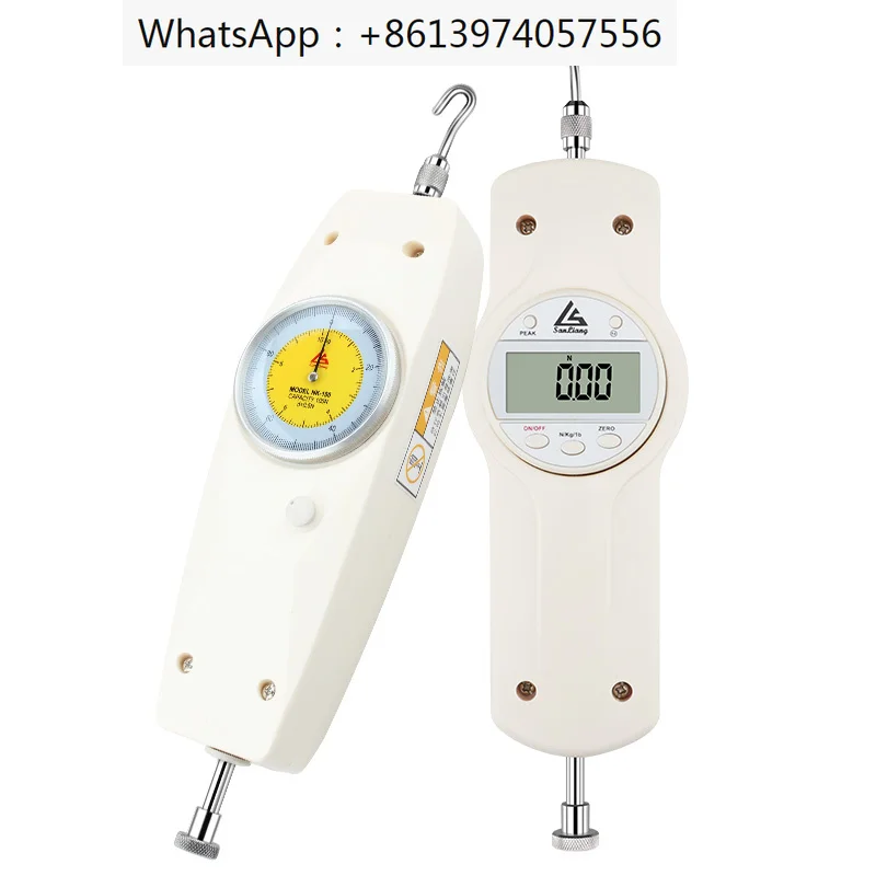 

Digital push-pull force gauge pointer testing machine, portable tensile force gauge, spring dynamometer, pressure gauge