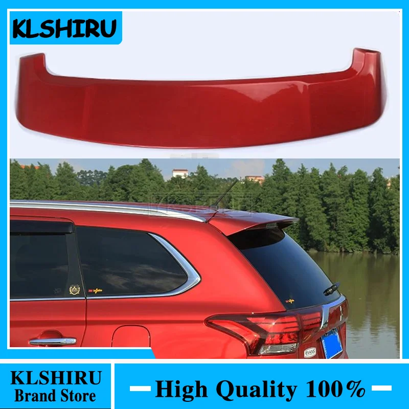 High-quality ABS paint car fixed tail, high quality stable car rear spoiler For Mitsubishi Outlander 2013-2018 Car-styling