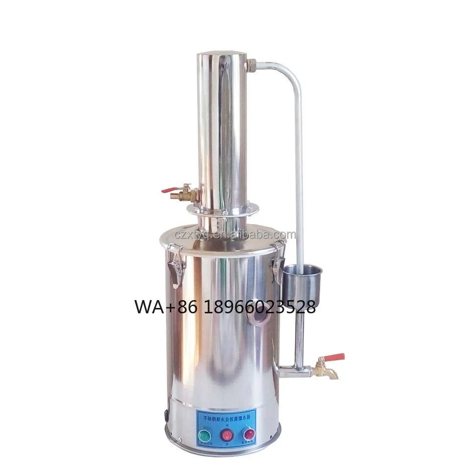 YAZD-10 10L/H Auto-Control Electric Water Distiller stainless steel