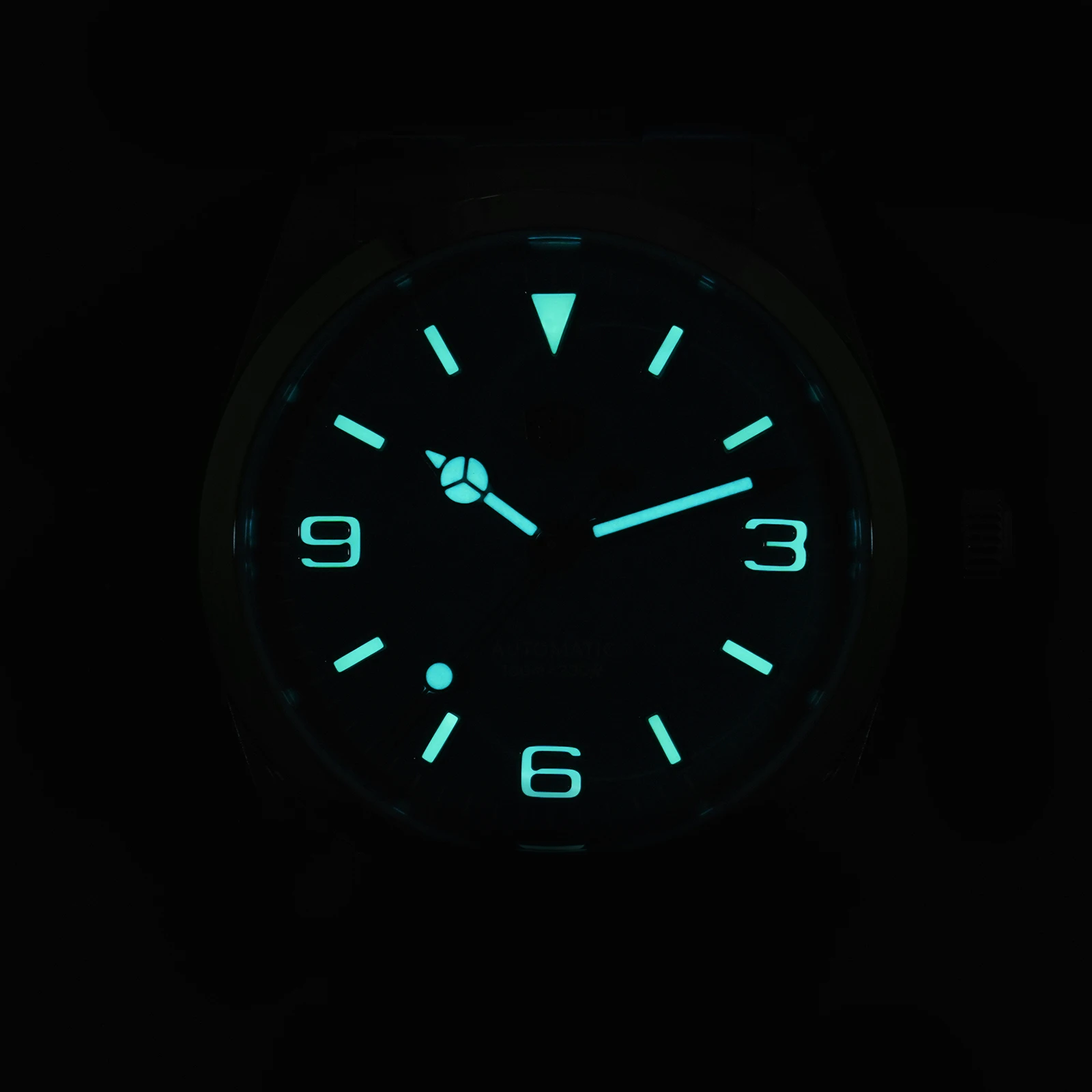 Watchdives WD6610 ساعة رجالية ميوتا 9015 حركة ساعات آلية الياقوت الفولاذ المقاوم للصدأ مقاوم للماء 100 متر ساعة اليد