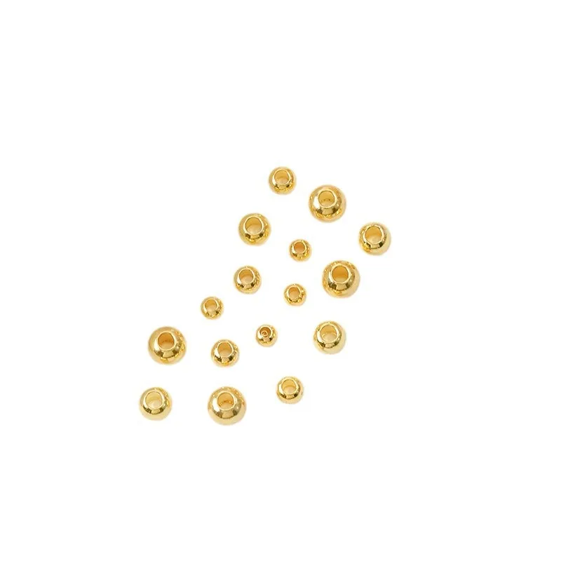 ลูกปัดเงินแท้ 925 ขนาด 2 มม. - 8 มม. สำหรับทำเครื่องประดับ ลูกปัดเว้นวรรคสำหรับสร้อยข้อมือ สร้อยคอ ต่างหู และงานประดิษฐ์เครื่องประดับ