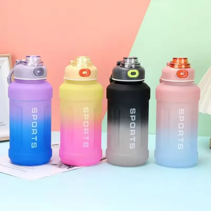 

Чайник, меняющий цвет, 1300 мл, матовая чашка, пластиковая соломенная чашка, спортивная портативная чашка для воды