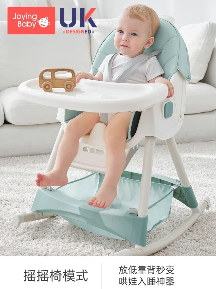 Baby Dining Chair Foldable Portable Home Baby Chair Multifunctional Dining Table Chair Children's Dining Table