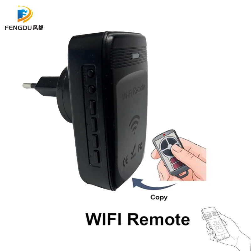 

Wi-Fi 287-868 МГц Wi-Fi в радиочастотный конвертер с подвижным кодом дистанционное управление для дверей гаража