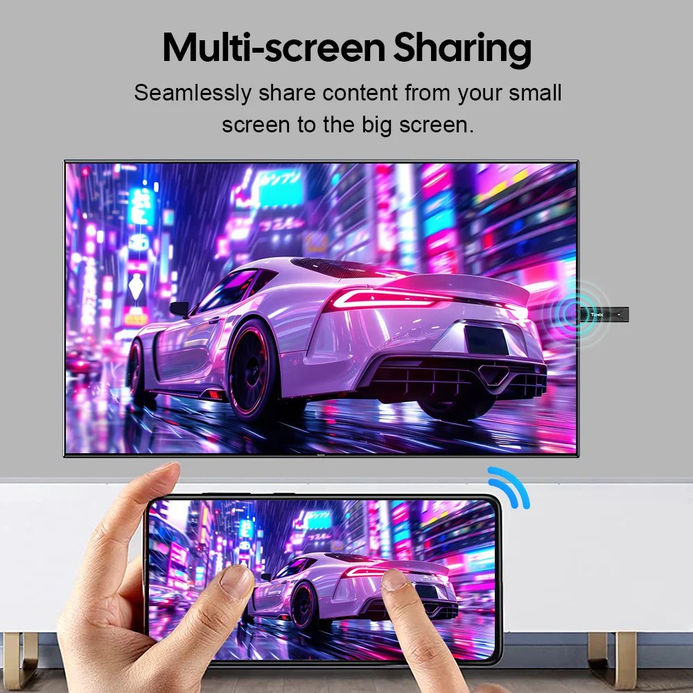   TANIX TX8 TV stick Android 10 TV Stick Allwinner H313 2GB 16GB 2.4G WIFI 4K MINI TV Dongle Smart TV Box