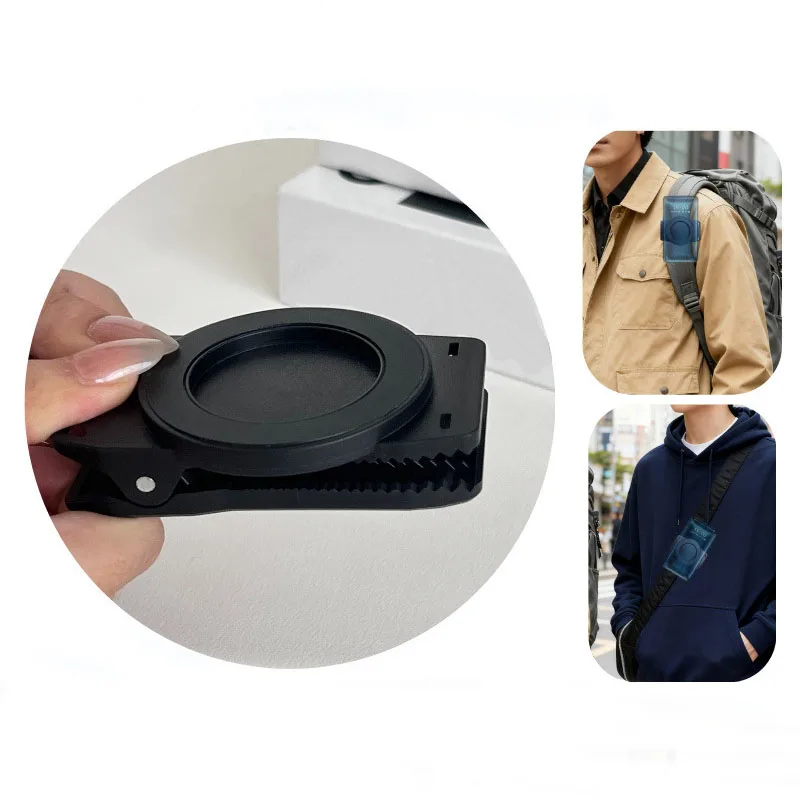 Магнитный зажим для ремня Magsafe, держатель для мобильного телефона, зажим для рюкзака из крокодиловой кожи, пружинная веревка, бесплатная подставка для мобильного телефона