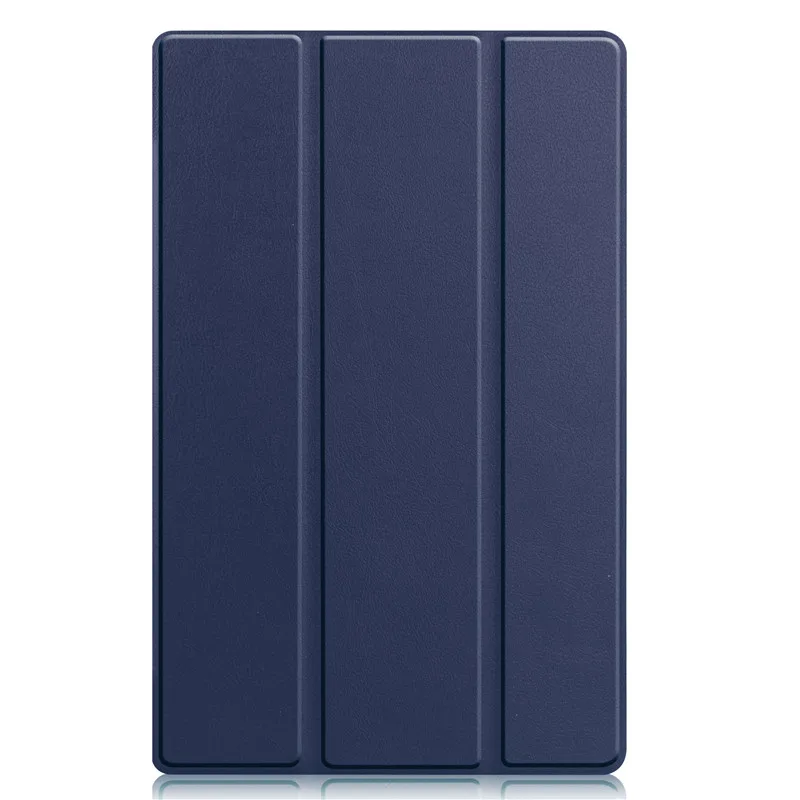For Lenovo Tab M10 Plus 3rd Gen Case 10.6 inch Trifold Magnetic Leather Hard Stand Cover For Lenovo Tab TB125FU TB128FU Case