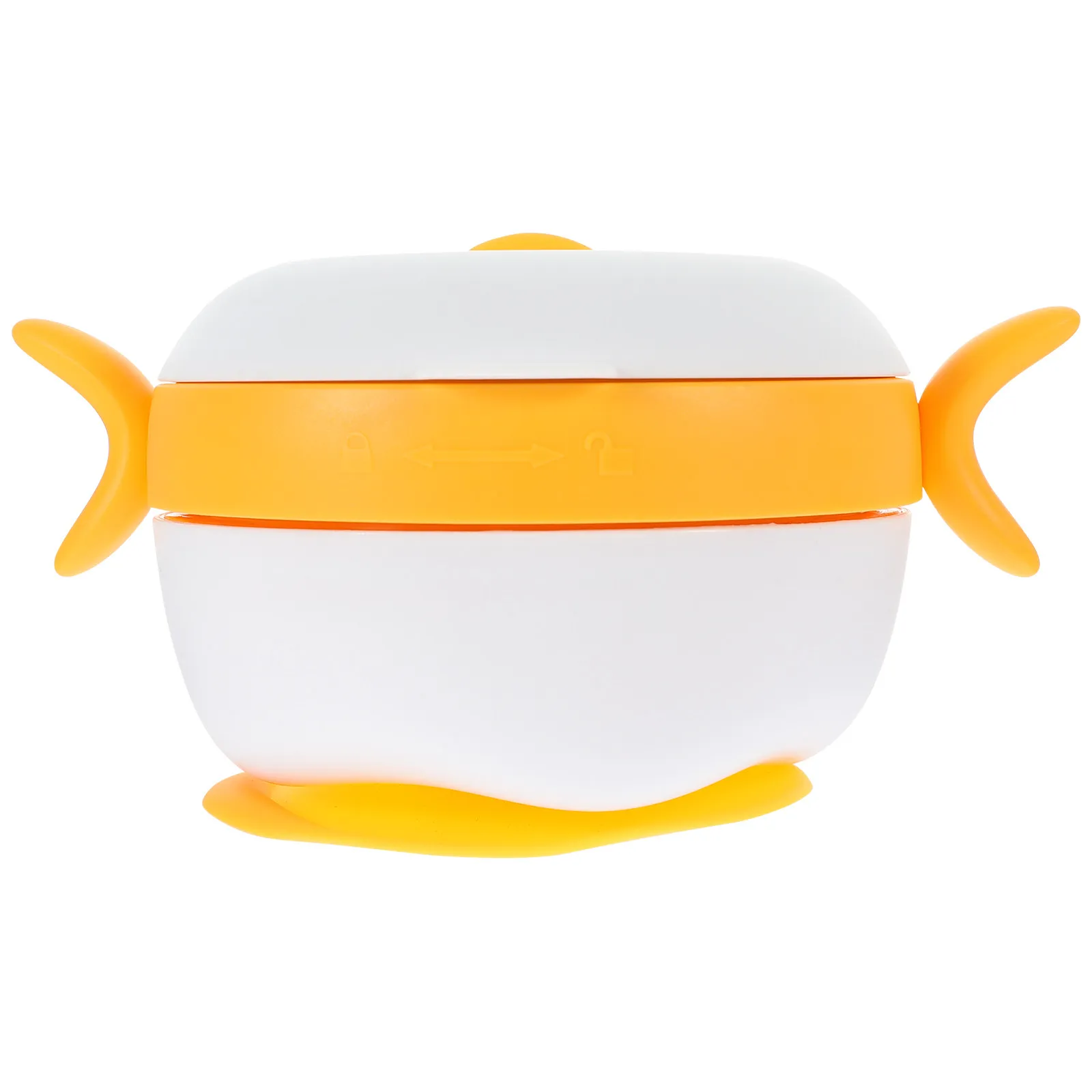 

Insulation Bowl Food Grade Double Layer Thermal Baby Bowl for Toddlers Large Capacity Deep Bottom Smooth Edge