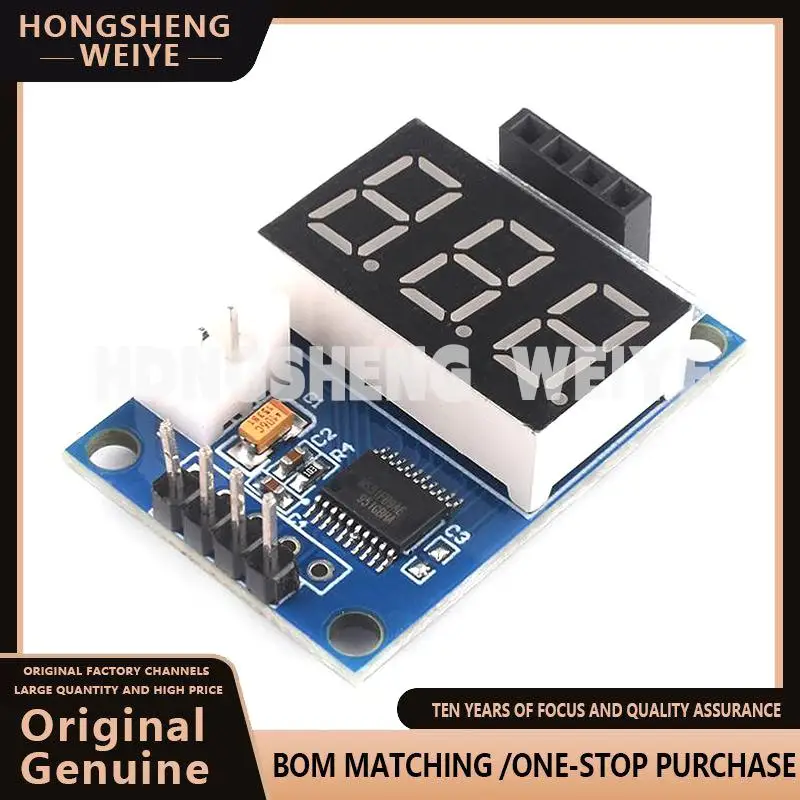 Ultrasonic Distance Measuring Module HC-SR04 Test Version Serial Output Digital Tube Display Distance Meter 100%new