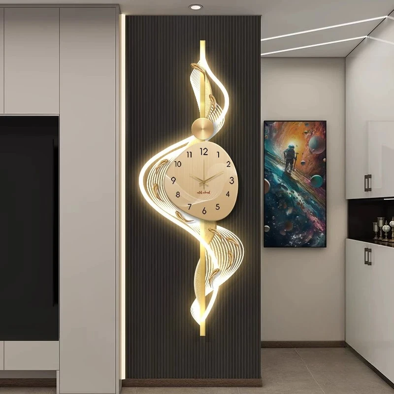 led luxury wall clocks living room modern bedrooms Restaurant fashion design wall watch wall watch reloj de pared reloj de pared