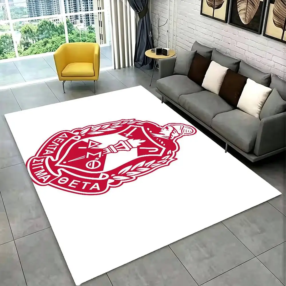 D-Delta Sigma Theta Soft Thick Non-Slip Mat for Living Room Bedroom Kitchen Decor Rugs