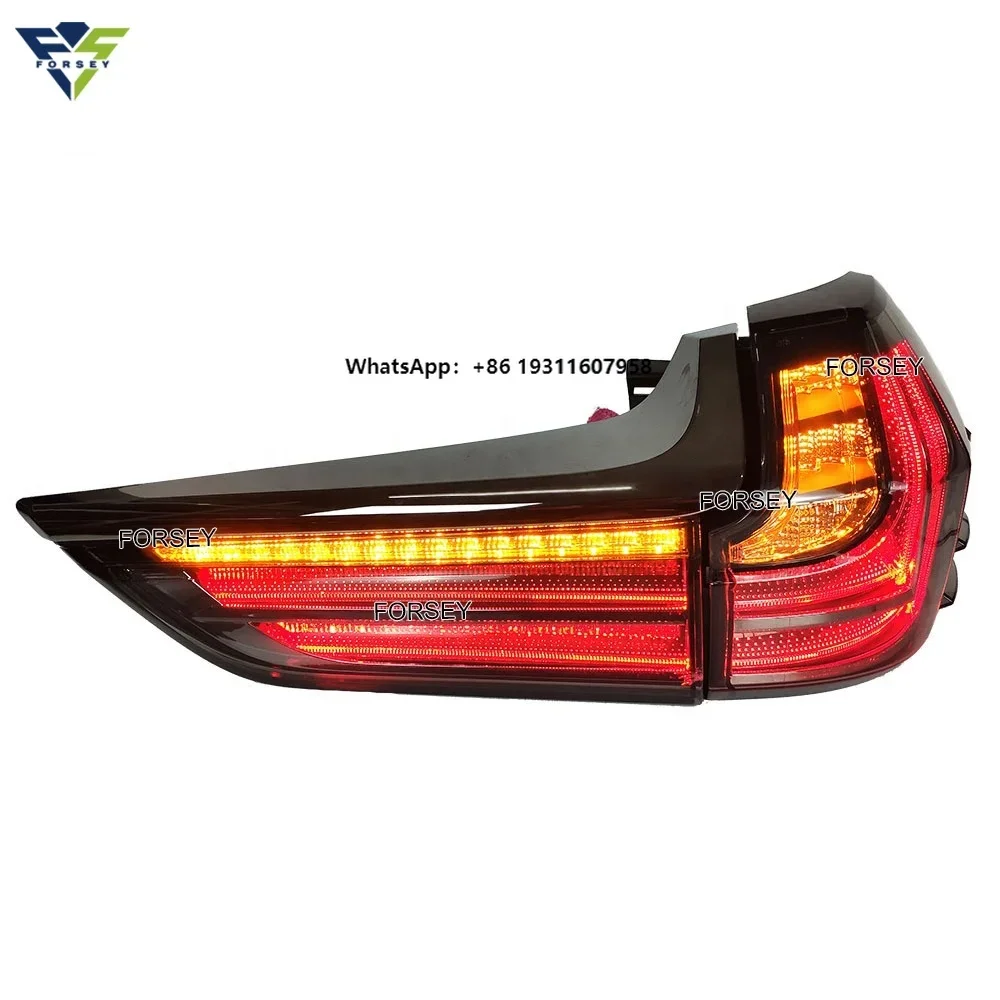 

Rear LAMP for 2016-2019 Lexus LX570 LED Tail Light Full LED Smoked Black F-sport