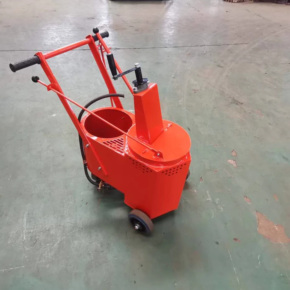 30L Hand Push Hot Melt Caulking Trolley Liquefied Gas Potting Machine Small Asphalt Potting Machine Pavement Caulking Machine