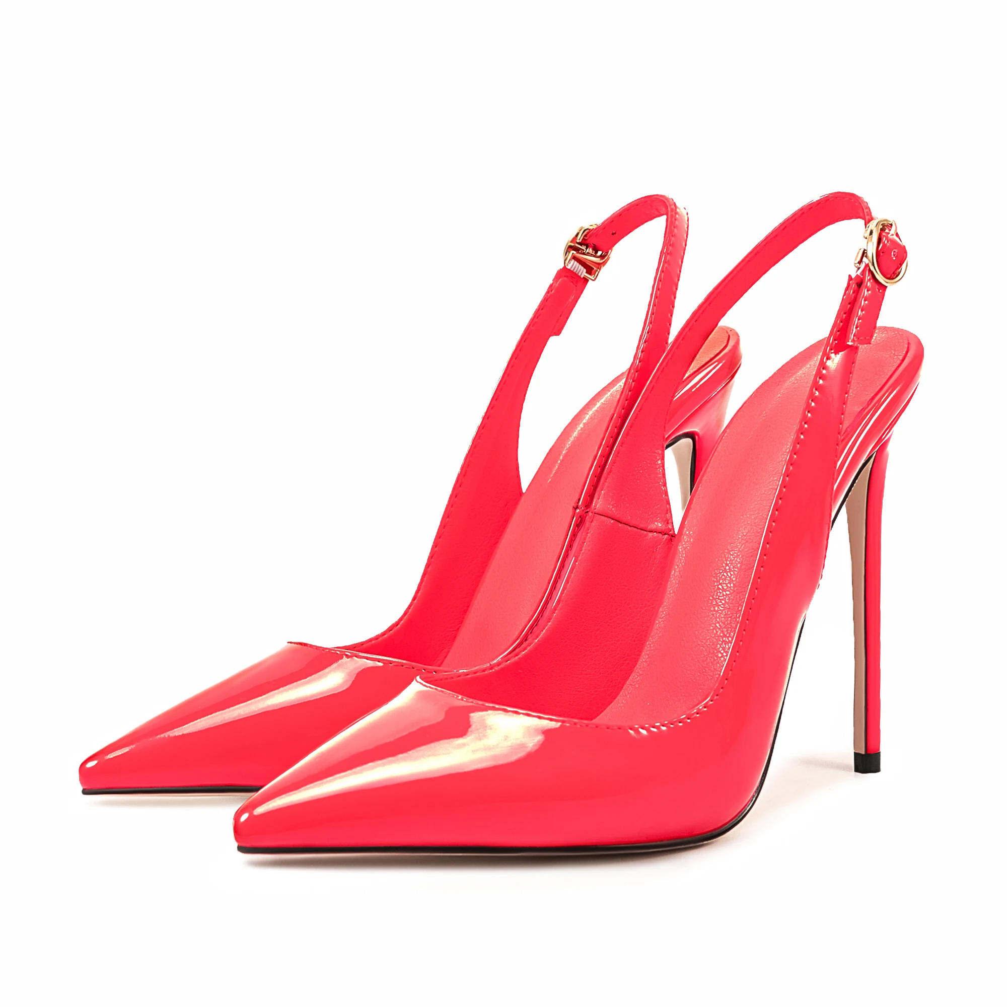 

Новинка лета 2023 года, женские босоножки на тонком каблуке Baotou на высоком каблуке сзади, зеркало 10 см, цвет мороженого