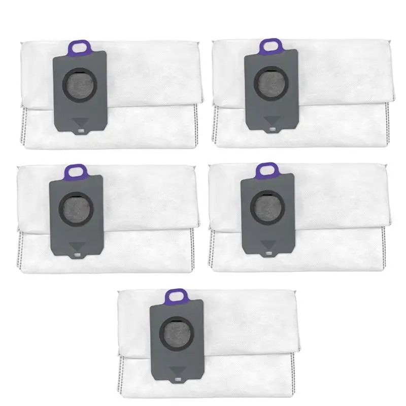 

ABGE-5Pcs Vacuum Dust Bags For Narwal For Freo Z For Ultra Vacuum Parts Replacement Spare Part Dust Bags