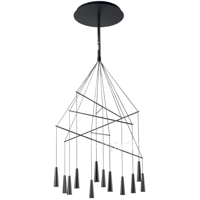 Personalized and creative modern minimalist decoration living room bedroom dining room chandelier, hotel