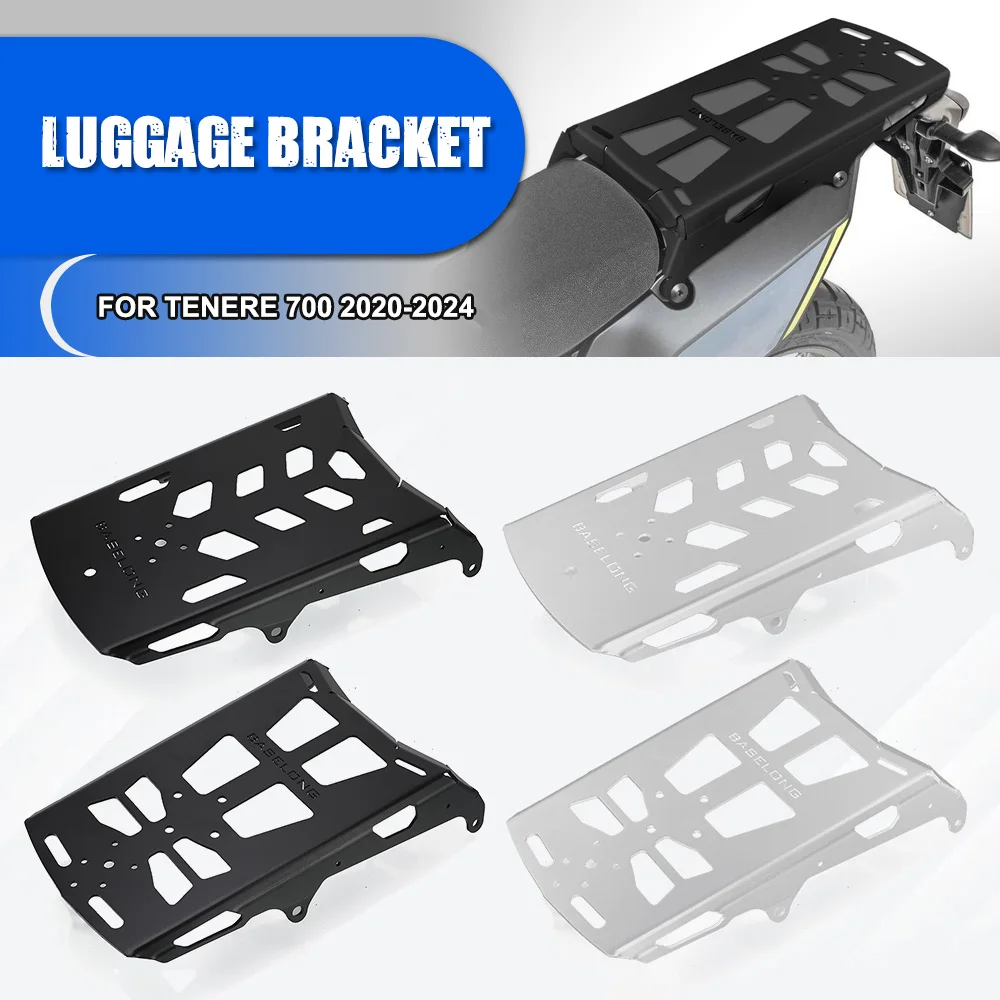 

Motorcycle Accessories For Yamaha Tenere 700 2020-2021-2022-2023-2024 Rear Rack Luggage Rack Carrier Shelf Cargo Support Bracket
