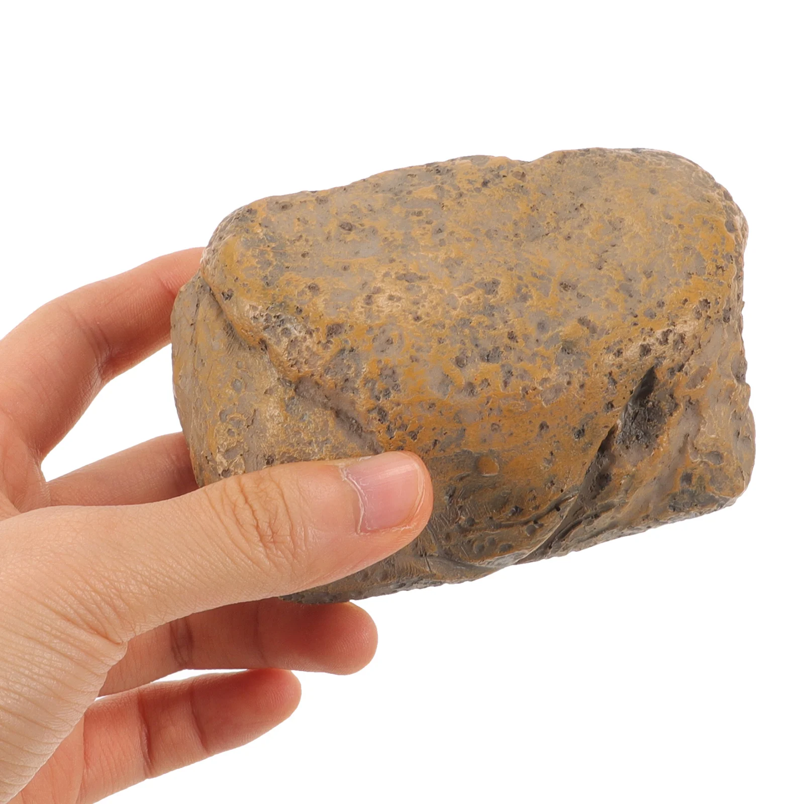 Cash Vault Simulated Stone Key Box Keychain Hider for Outdoor Garden Artificial