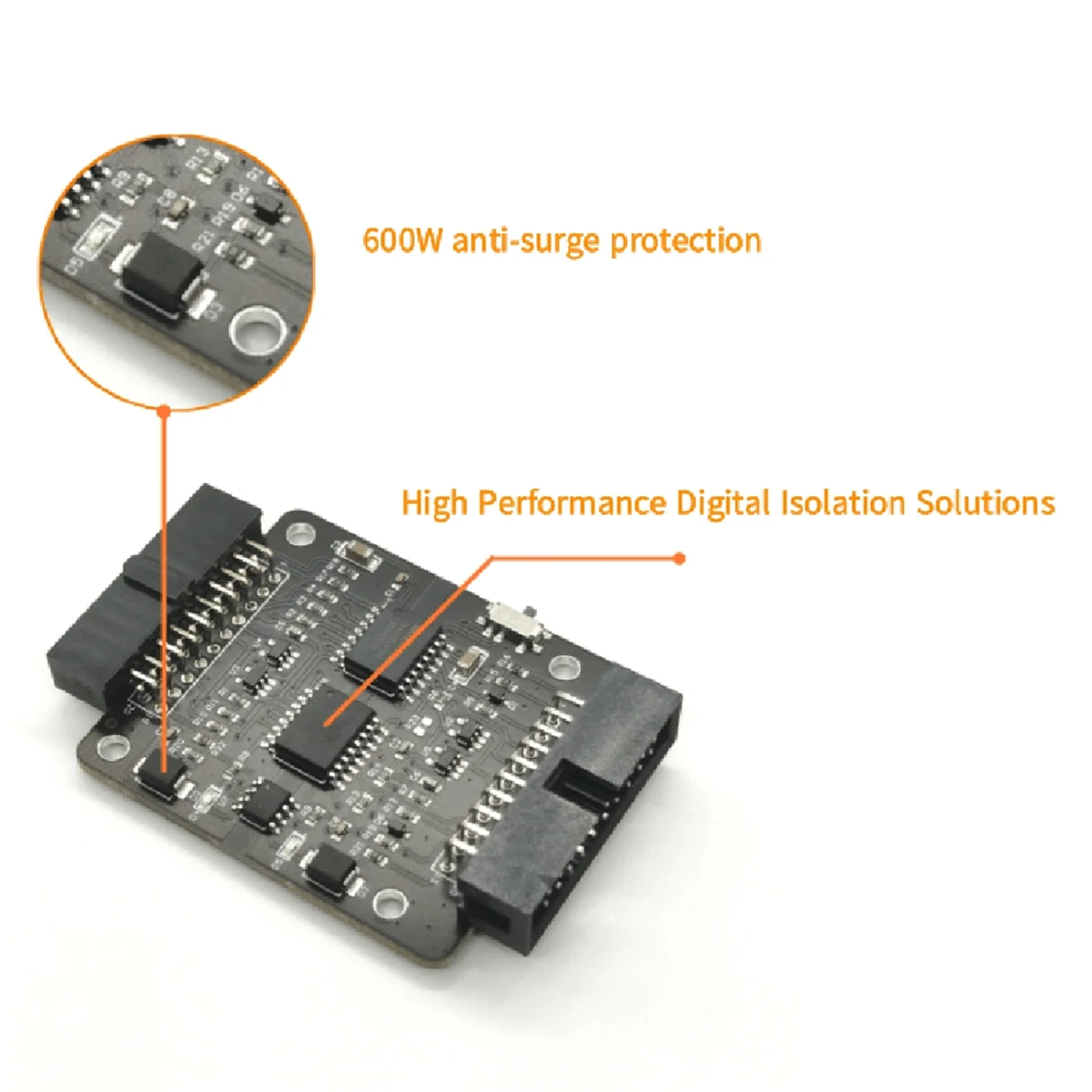 JTAG Isolator Supports JLINK STLINK High-Voltage Isolation Supports SWD JTAG Interface High-Speed