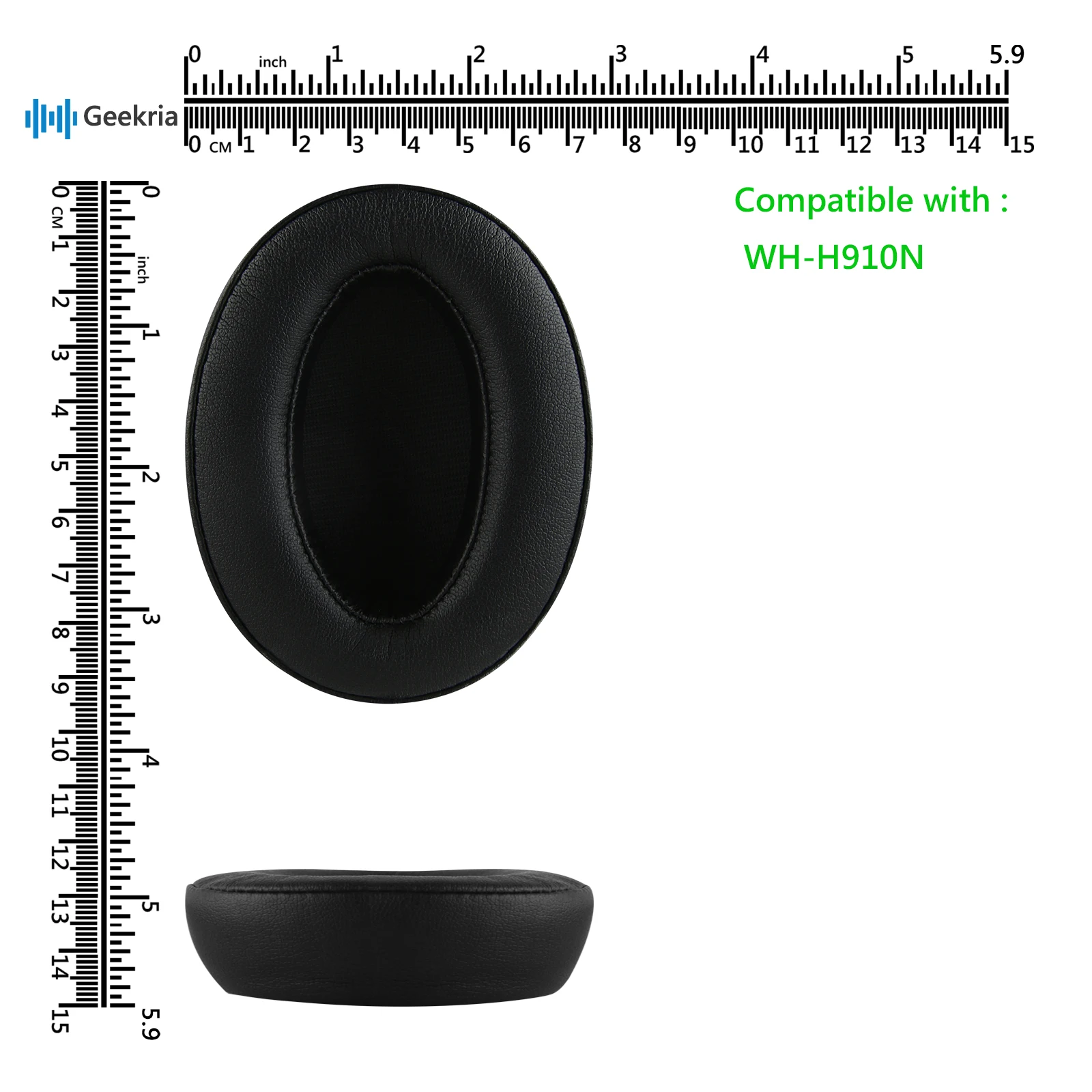 Сменные амбушюры Geekria QuickFit для беспроводных наушников Sony WH-H910N с шумоподавлением