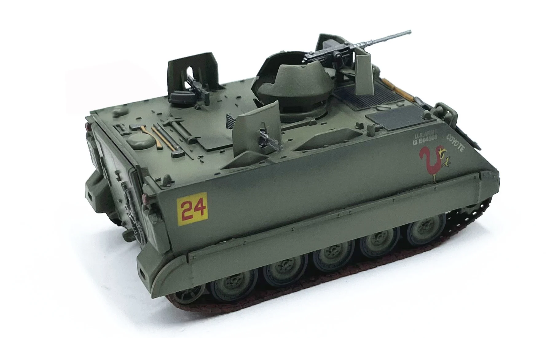 1: 72 US M113A2 tracked armored vehicle model 35002  Finished product collection model