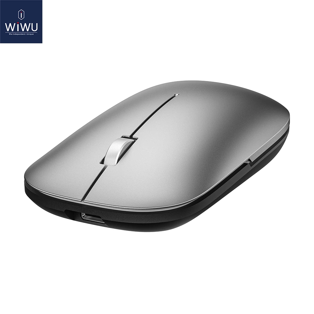 

WiWU Dual Mode 2.4G Bluetooth Wireless Mouse Light Indication for iOS/Android/Window Device Mini Portable Mice for Laptops