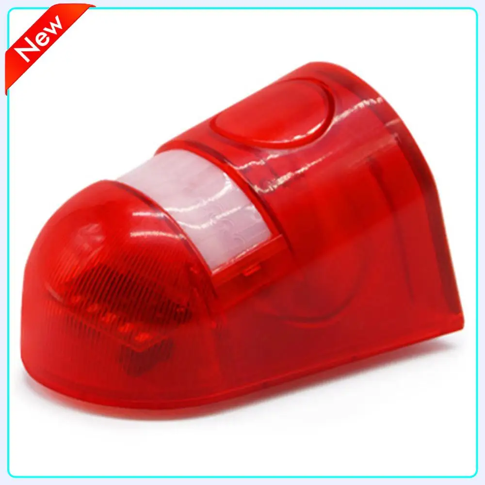 

Solar Strobe Light Alarm Waterproof Solar Infrared Motion Sensor Alarm Remote Control Multifunctional Portable for Home Outdoor