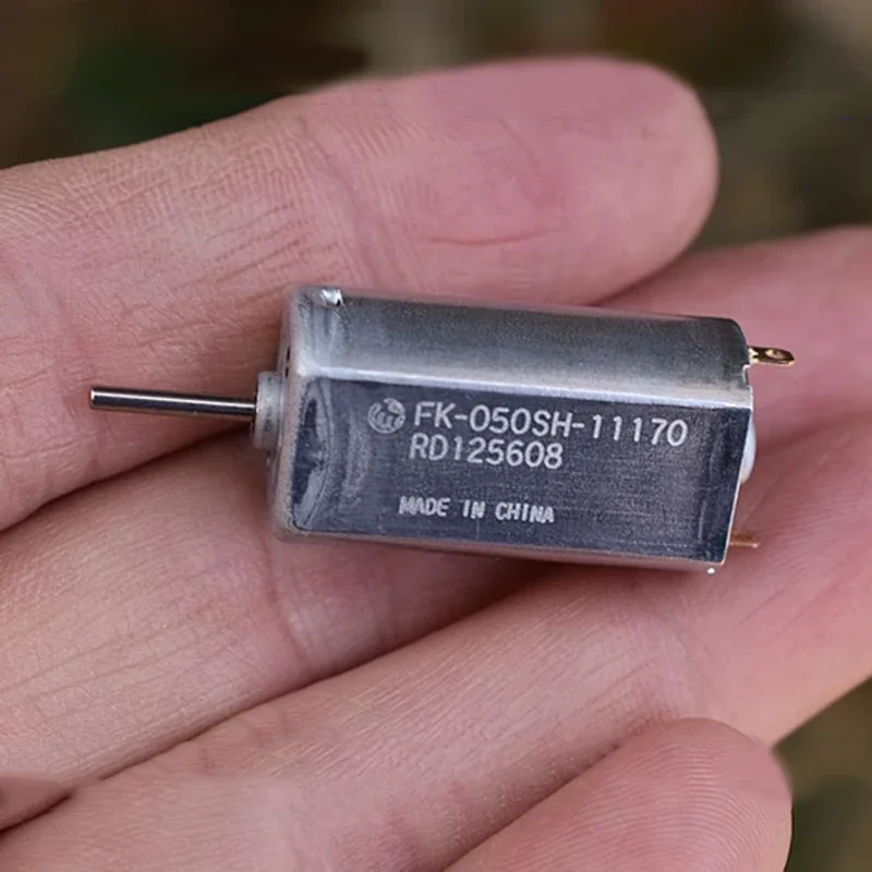 

MABUCHI FK-050SH-11170 Mini 050 High Speed DC Electric Motor 6V 9V 12V 16800RPM 15mm for Car Audio AV Device Lock