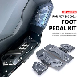 Neue ADV 350 2022 2023 Motorrad FuĂstĂźtze FuĂ Rest Pads Pedal Platte Bord Pedale Trittbrett ZubehĂśr FĂźr HONDA ADV 350 ADV-350