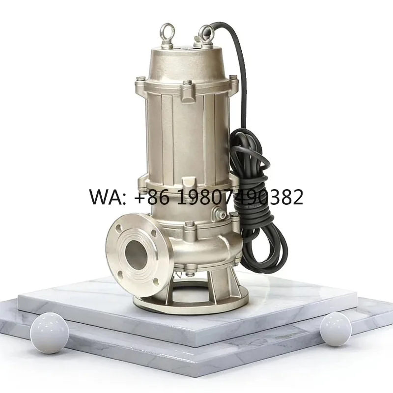 Stainless Steel Submersible Water Pump High Performance for Home Pond Sewage Discharge Applications