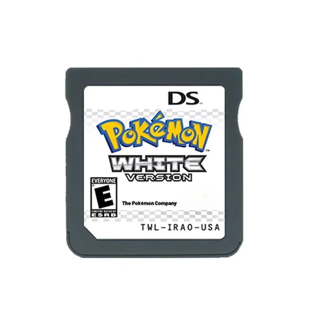 بوكيمون NDS/3DS سلسلة إكسبيديشن NDS لعبة كاسيت بوكيمون أبيض 2/أسود 2 لعبة متاهة إنجليزية لا تصدق