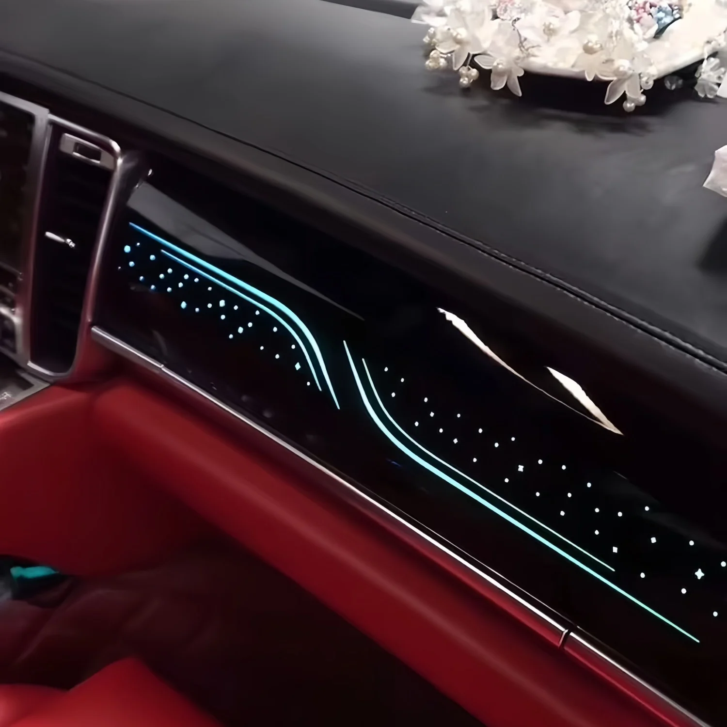 Dynamic Colorful Ambient Lighting for Panamera 970 971 2010 2011 -2015 2016 Interior LED Atmosphere Light Trim Panel Accessories