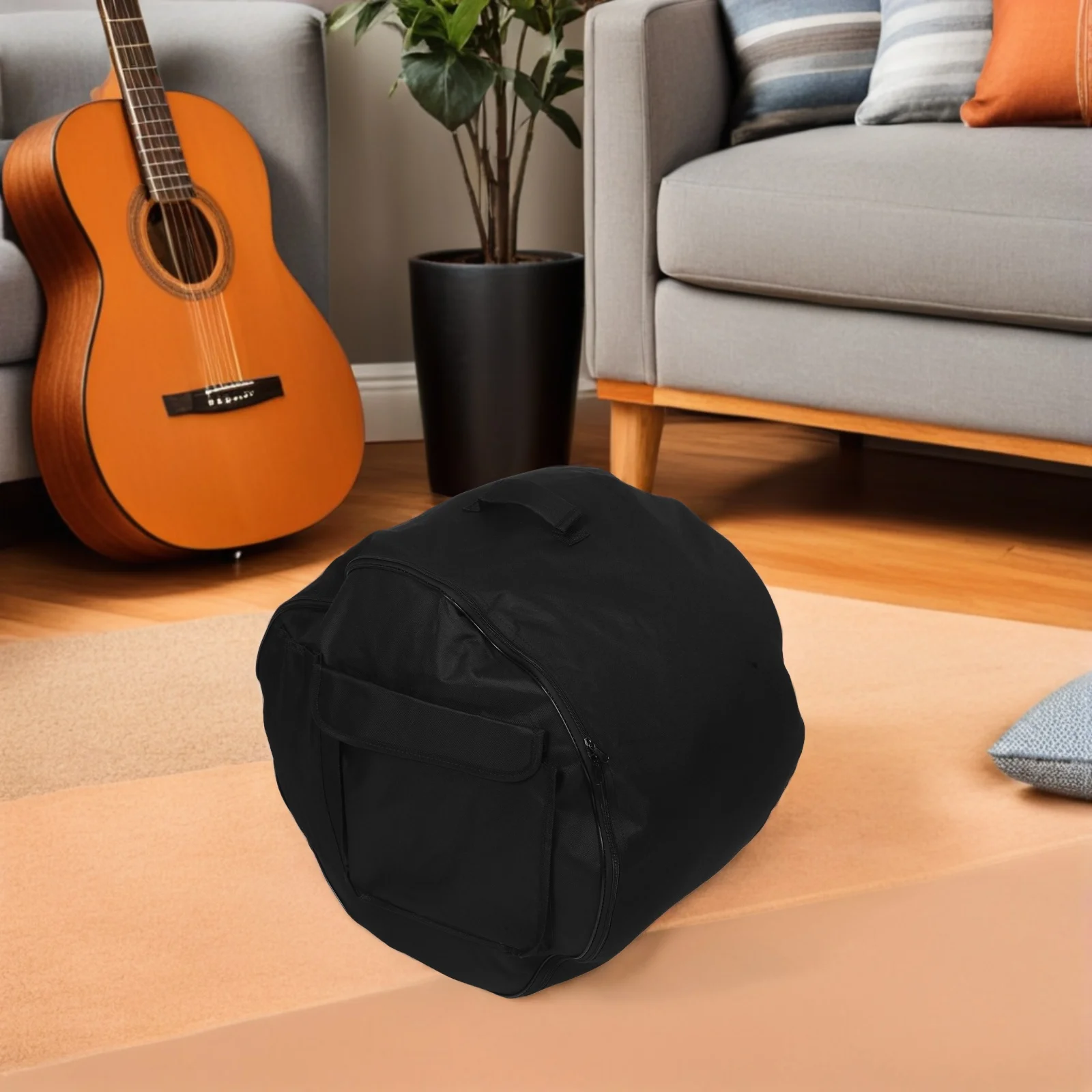 

Snare Drum Storage Backpack Tailored Fit for Standard Drums with Multiple Carrying Options for Convenience Snare Drum Backpack