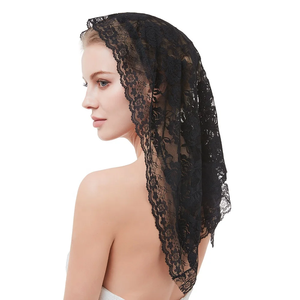 Pure Lace Wedding Dress Bride Kerchief Bridal Veils