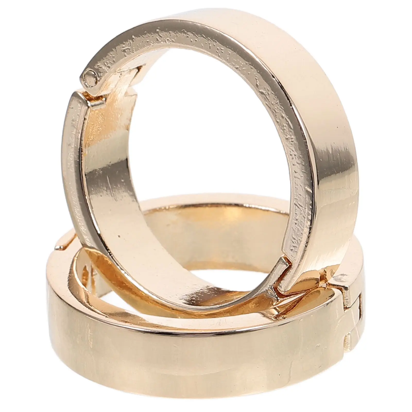 2 Pcs Calendar Binding Rings Small Notebook Clip Rings Large Loose Leaf Metal Binders For DIY Notebooks Documents