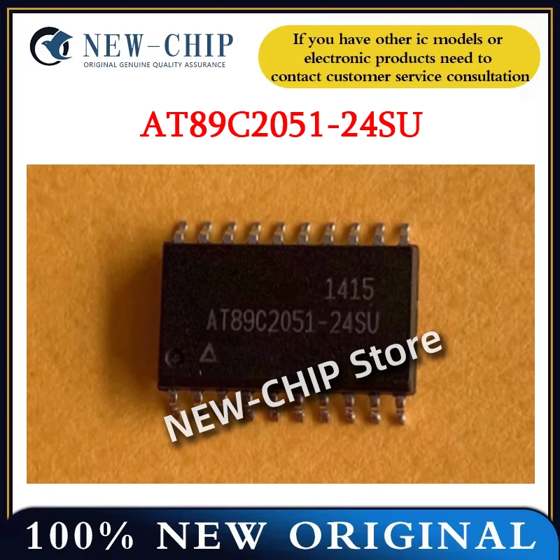 5PCS-100PCS/LOT  AT89C2051-24SU SOP-20  8-bit microcontroller IC chip  New original AT89C2051